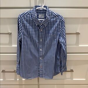 Crewcuts Long Sleeve Gingham Kids Shirt